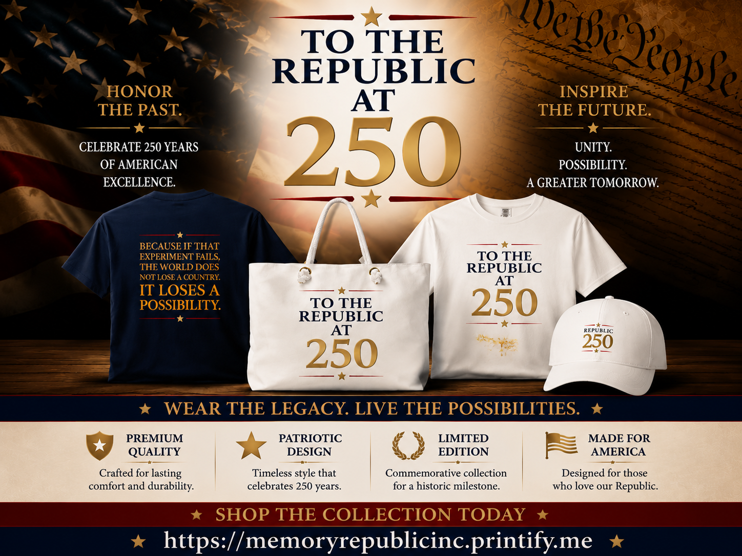 Republic 250 collection flyer